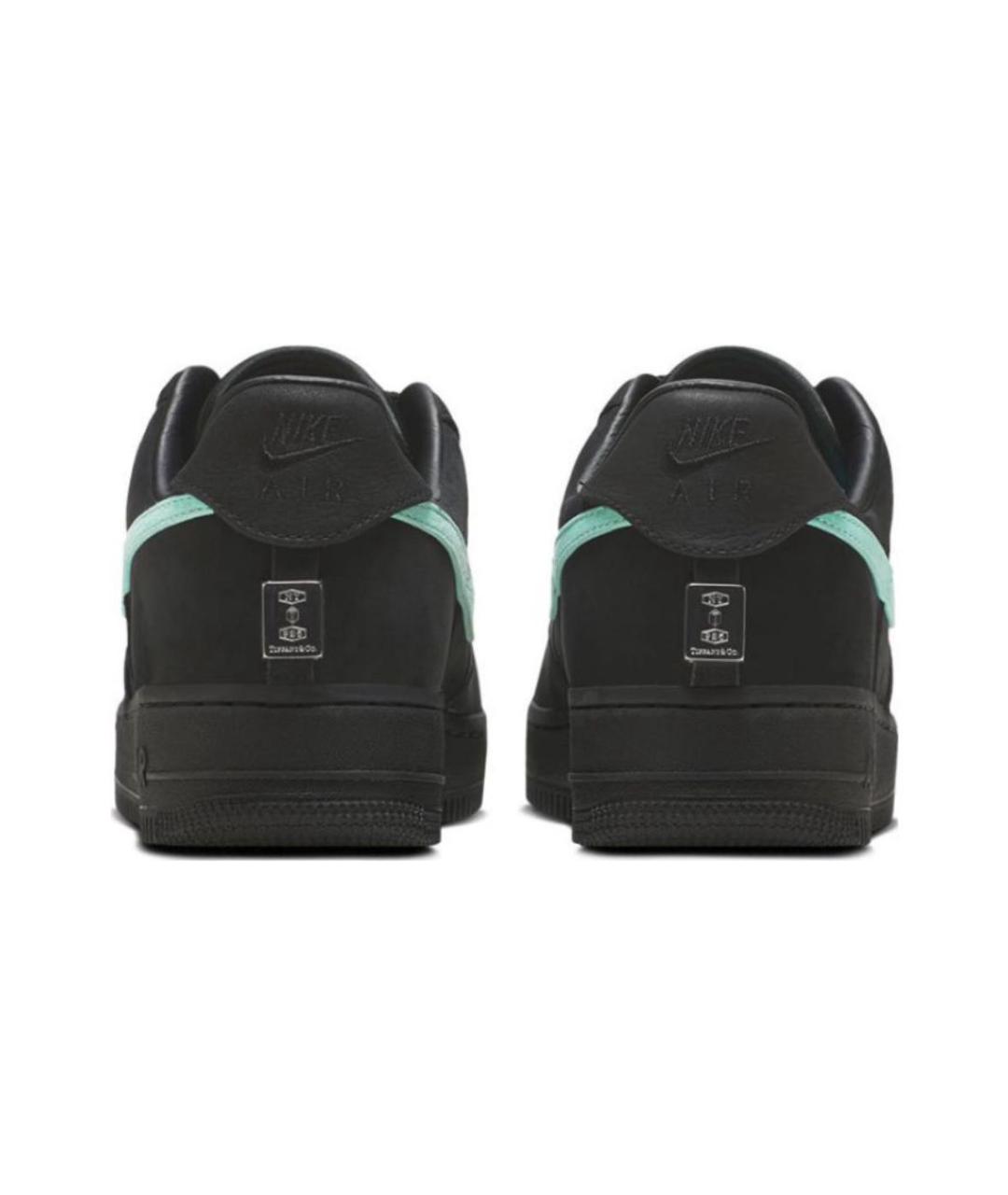 TIFFANY&CO Черные низкие кроссовки / кеды, фото 4
