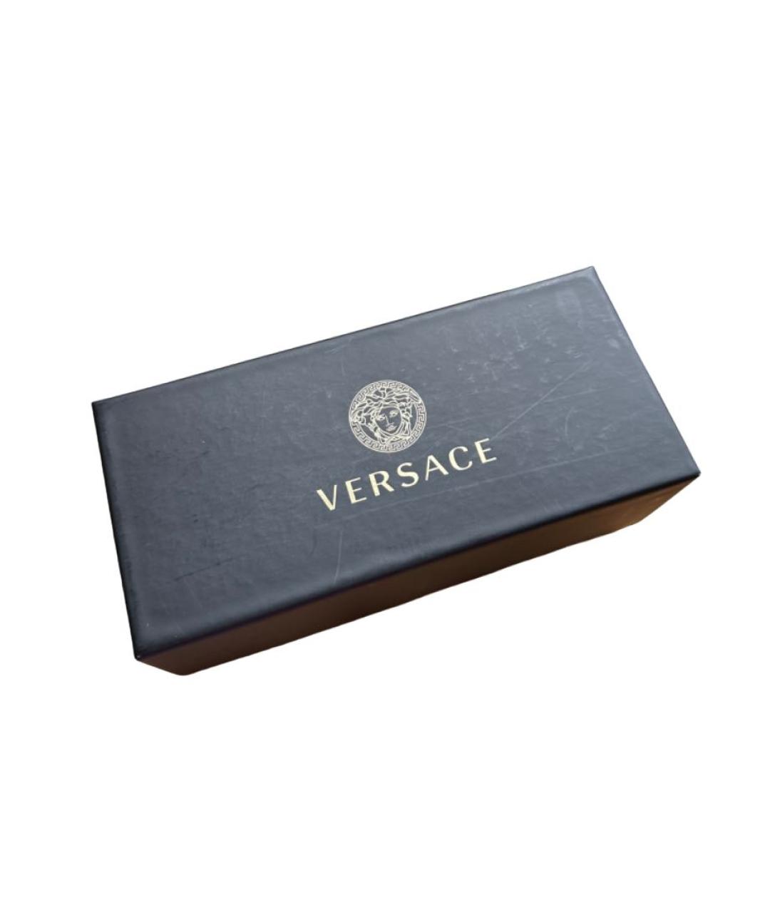 VERSACE Розовые пластиковые солнцезащитные очки, фото 4