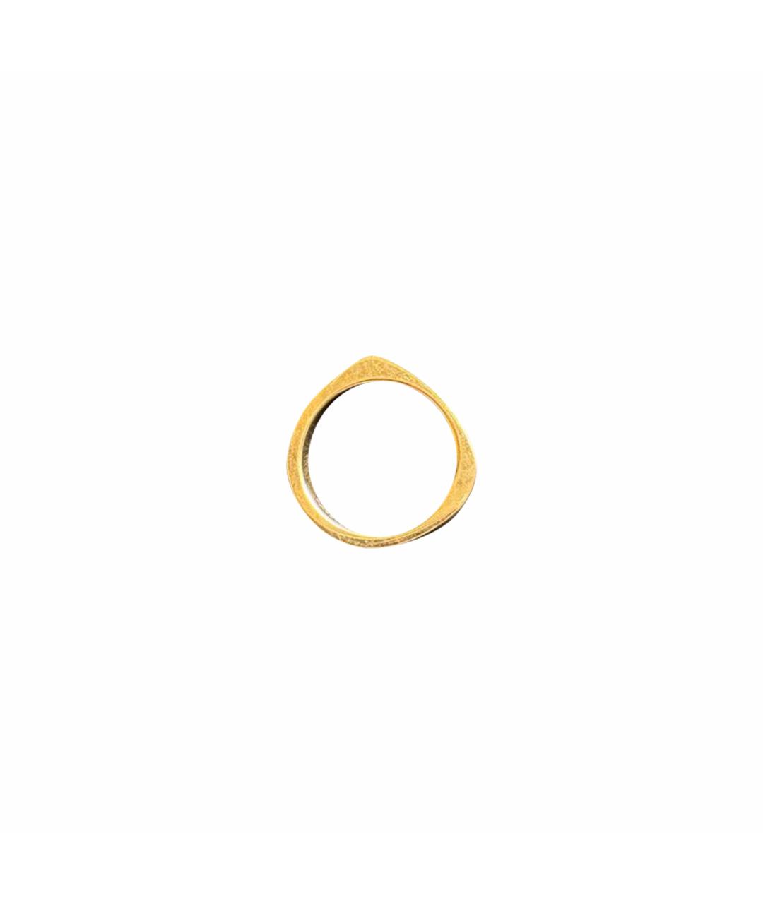 TOTEME Золотое позолоченное кольцо, фото 1