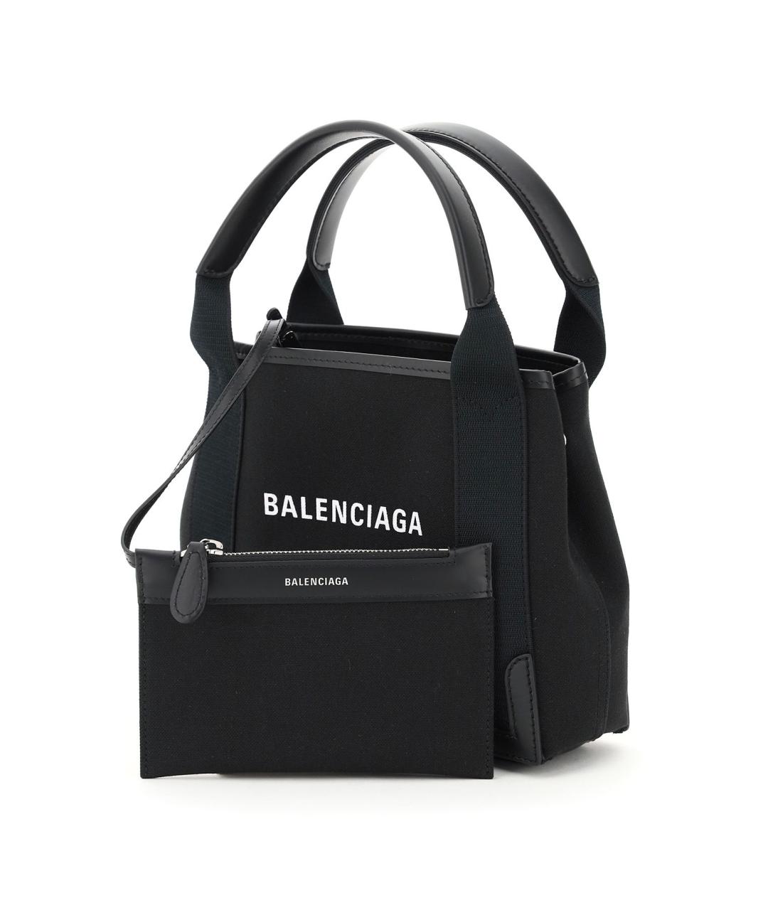 BALENCIAGA Черная сумка тоут, фото 6