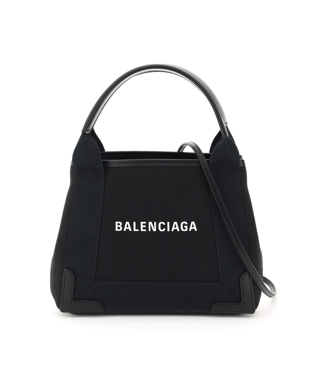 BALENCIAGA Черная сумка тоут, фото 1