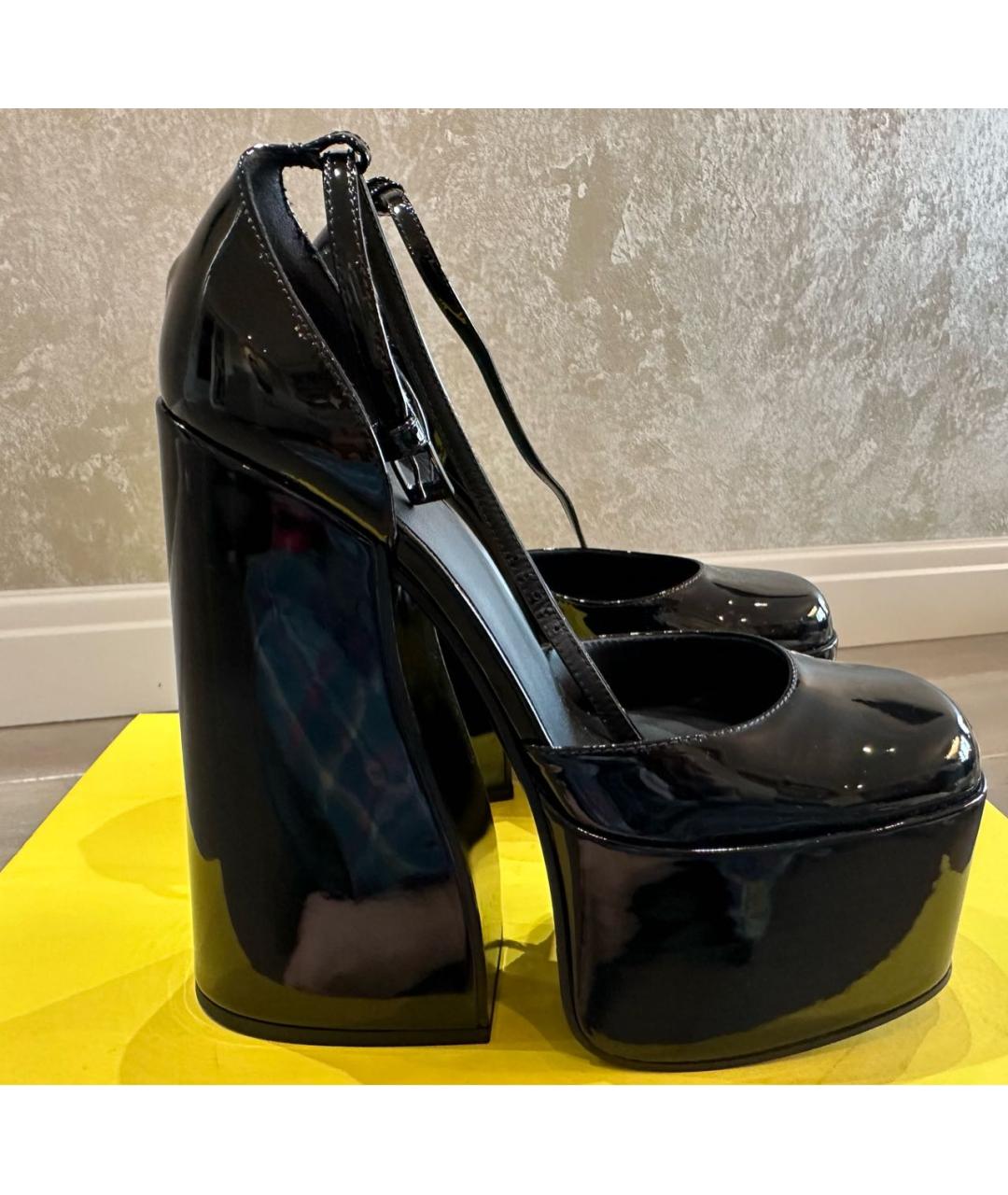 LE SILLA Черные туфли из лакированной кожи, фото 6