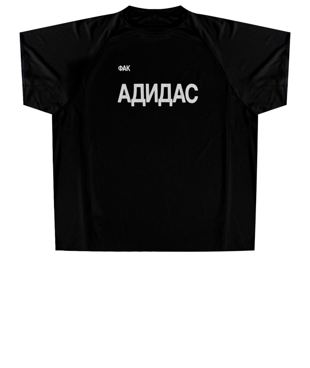YEEZY Черная синтетическая футболка, фото 9