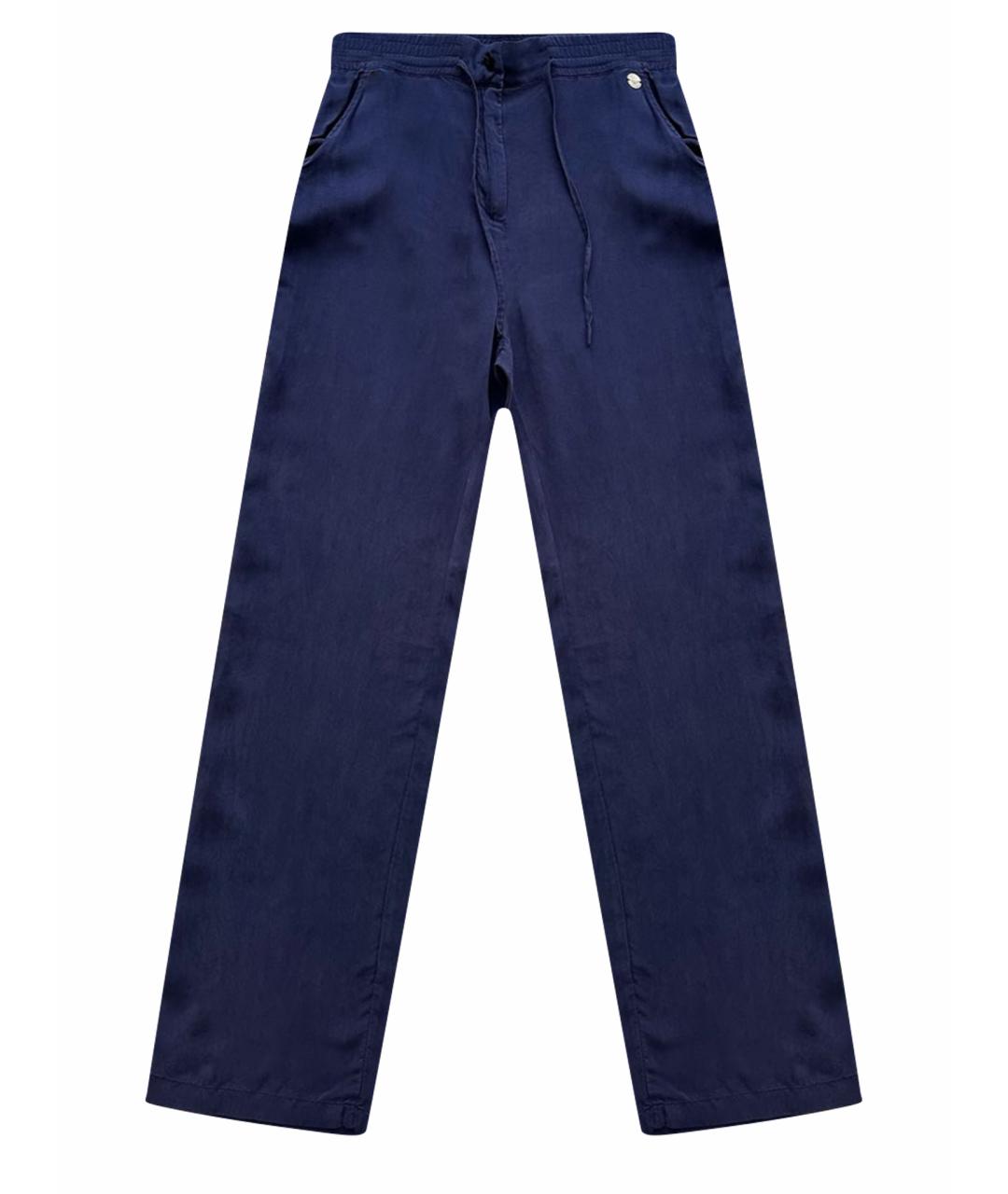 EMPORIO ARMANI Темно-синие брюки широкие, фото 1