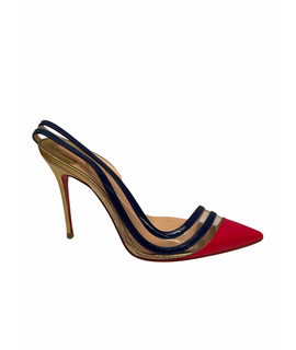 

Туфли CHRISTIAN LOUBOUTIN Paralili 100 patent/pvc/specchio