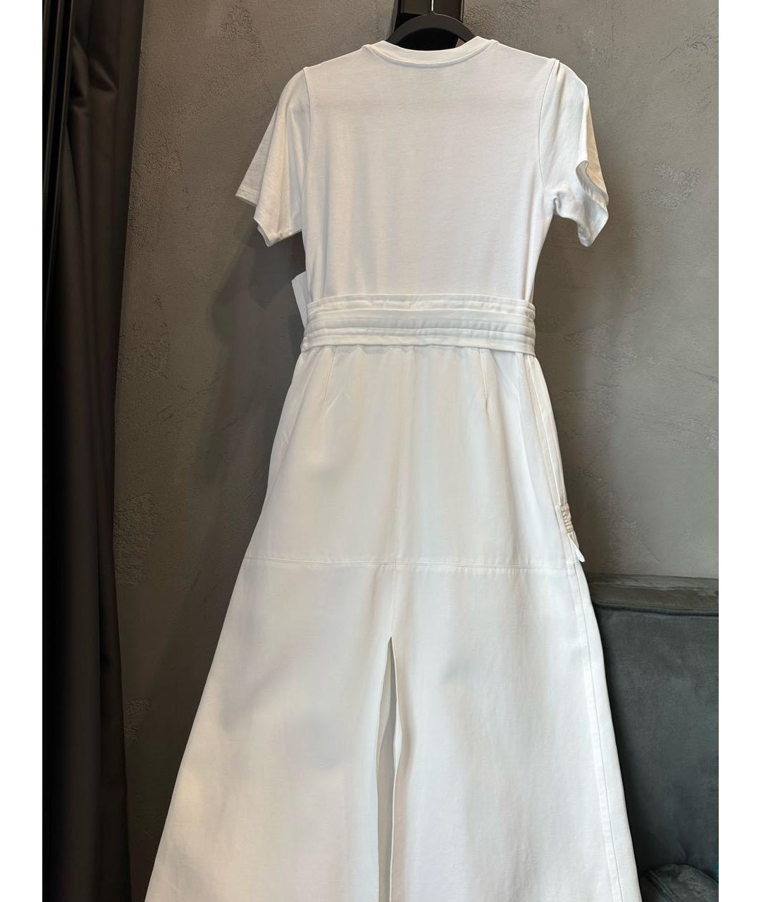 3.1 PHILLIP LIM Белое хлопковое повседневное платье, фото 2