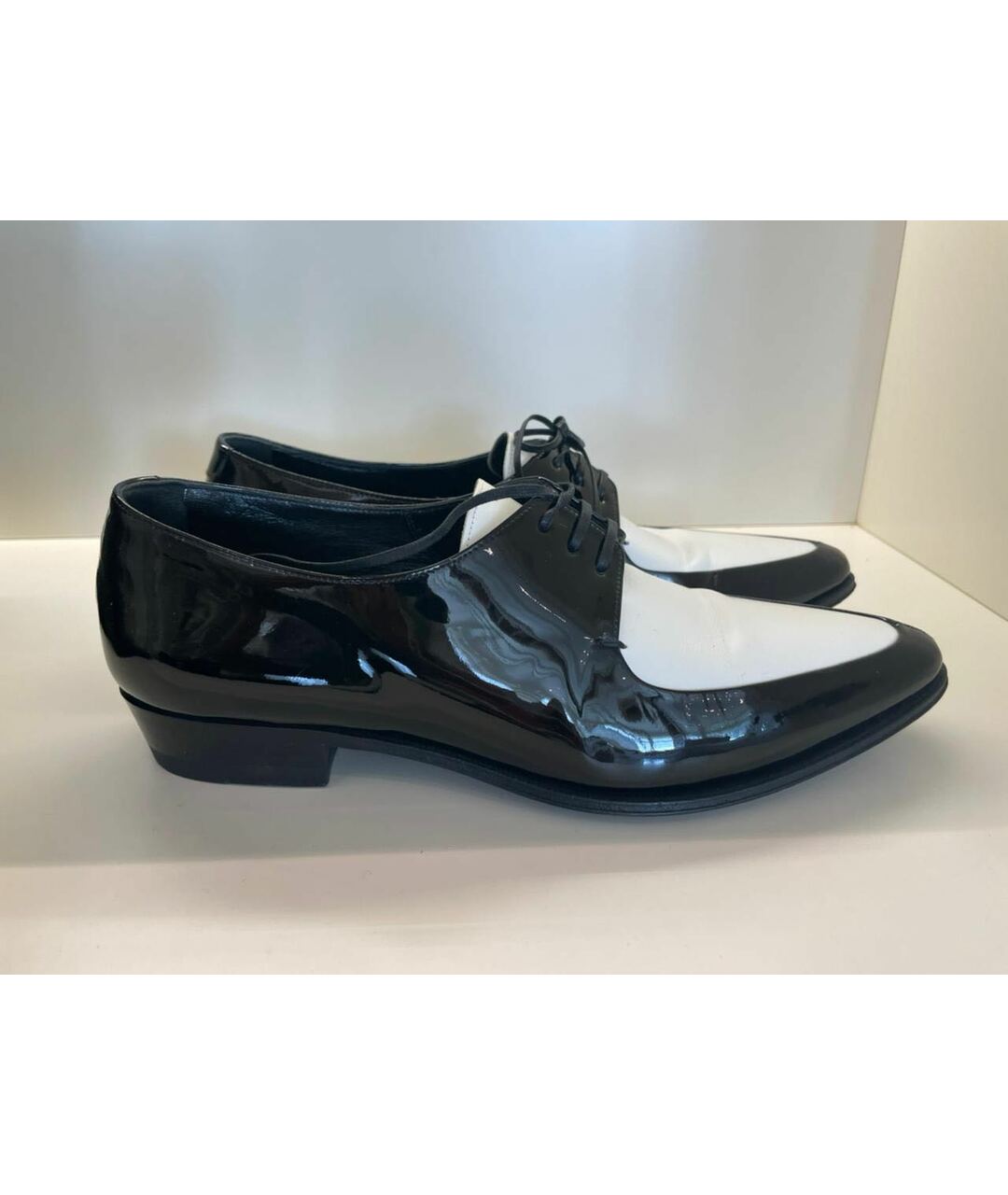 CELINE PRE-OWNED Черные туфли из лакированной кожи, фото 5