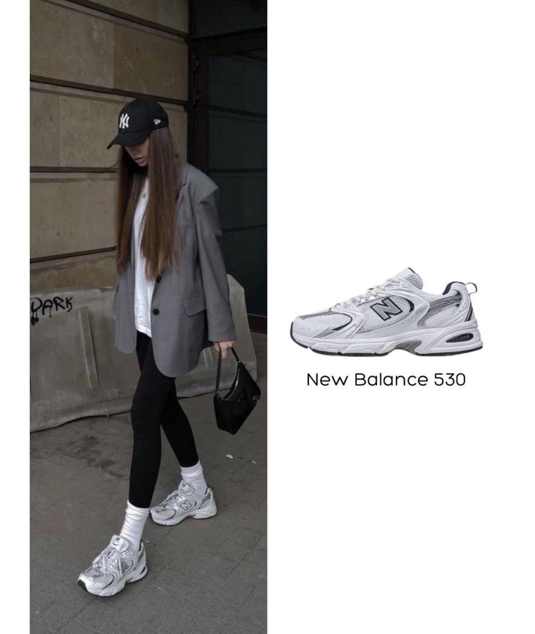 NEW BALANCE Белые кроссовки, фото 6