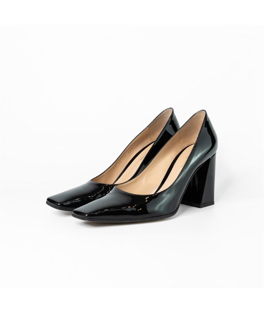 GIANVITO ROSSI Черные туфли из лакированной кожи, фото 2