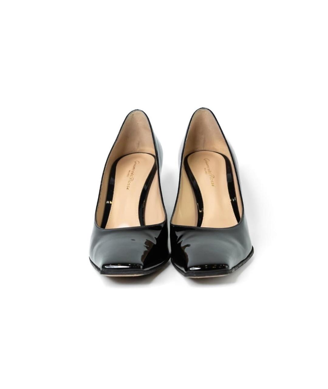 GIANVITO ROSSI Черные туфли из лакированной кожи, фото 3