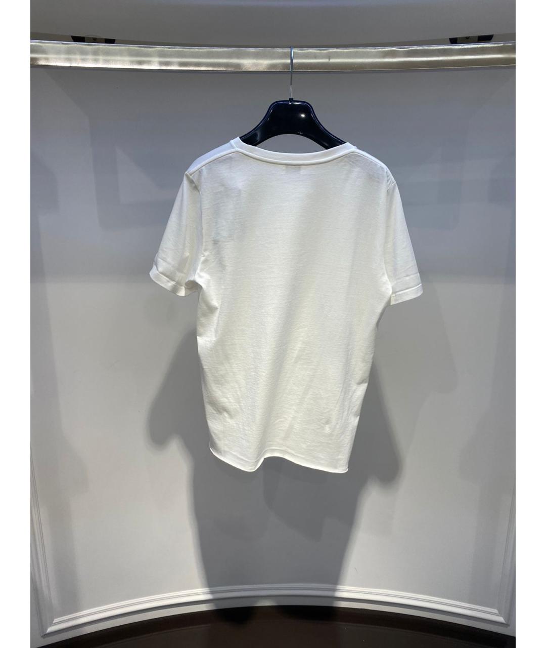 SAINT LAURENT Белая футболка, фото 3