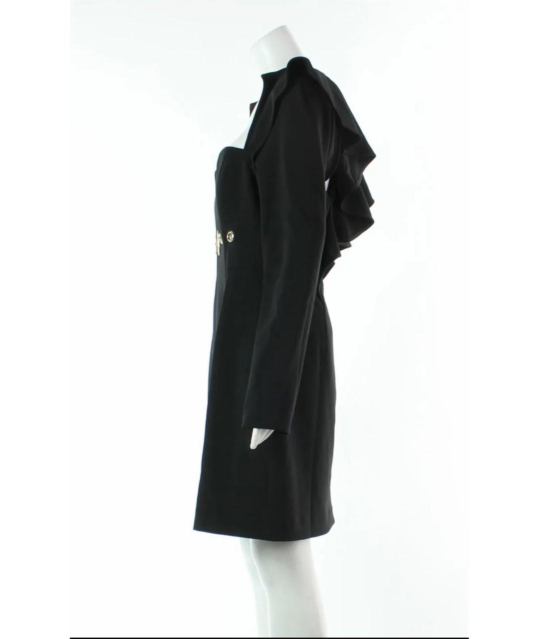 SELF-PORTRAIT Черное повседневное платье, фото 4