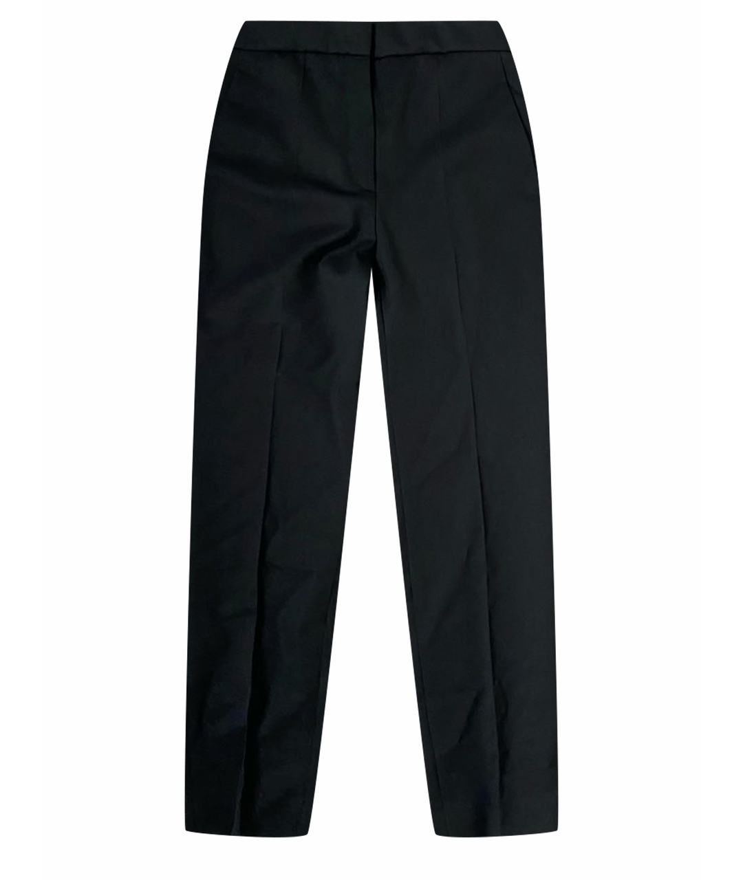 SANDRO Черные шерстяные брюки узкие, фото 1