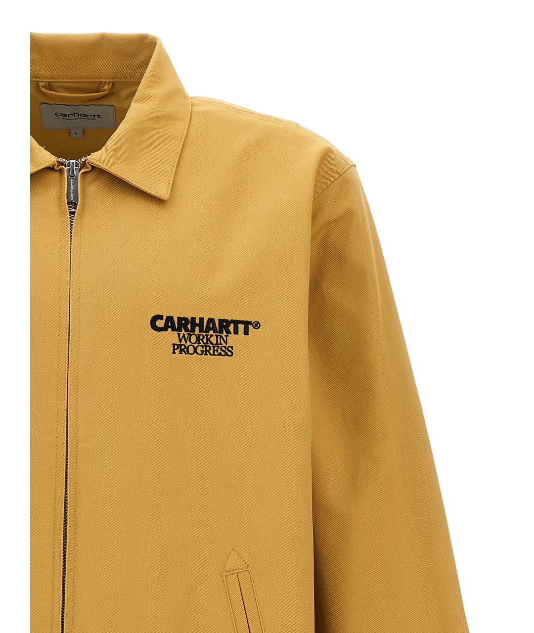 CARHARTT WIP Бежевая хлопковая куртка, фото 3