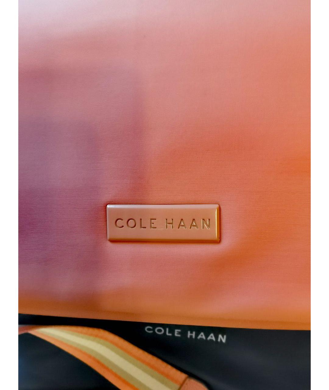 COLE HAAN Оранжевая дорожная/спортивная сумка, фото 7