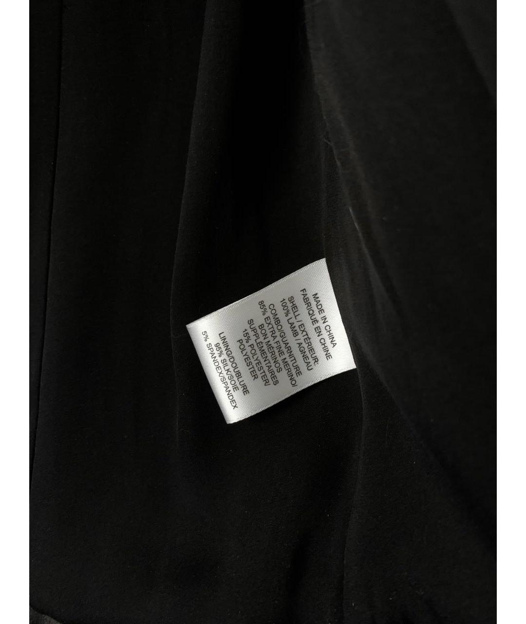 HELMUT LANG Черная кожаная куртка, фото 5