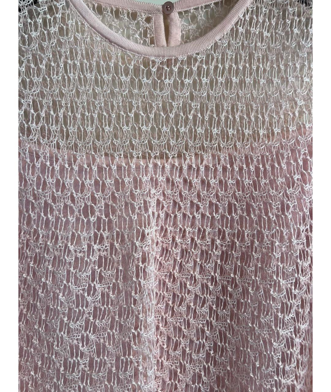 CHRISTIAN DIOR Розовое коктейльное платье, фото 3