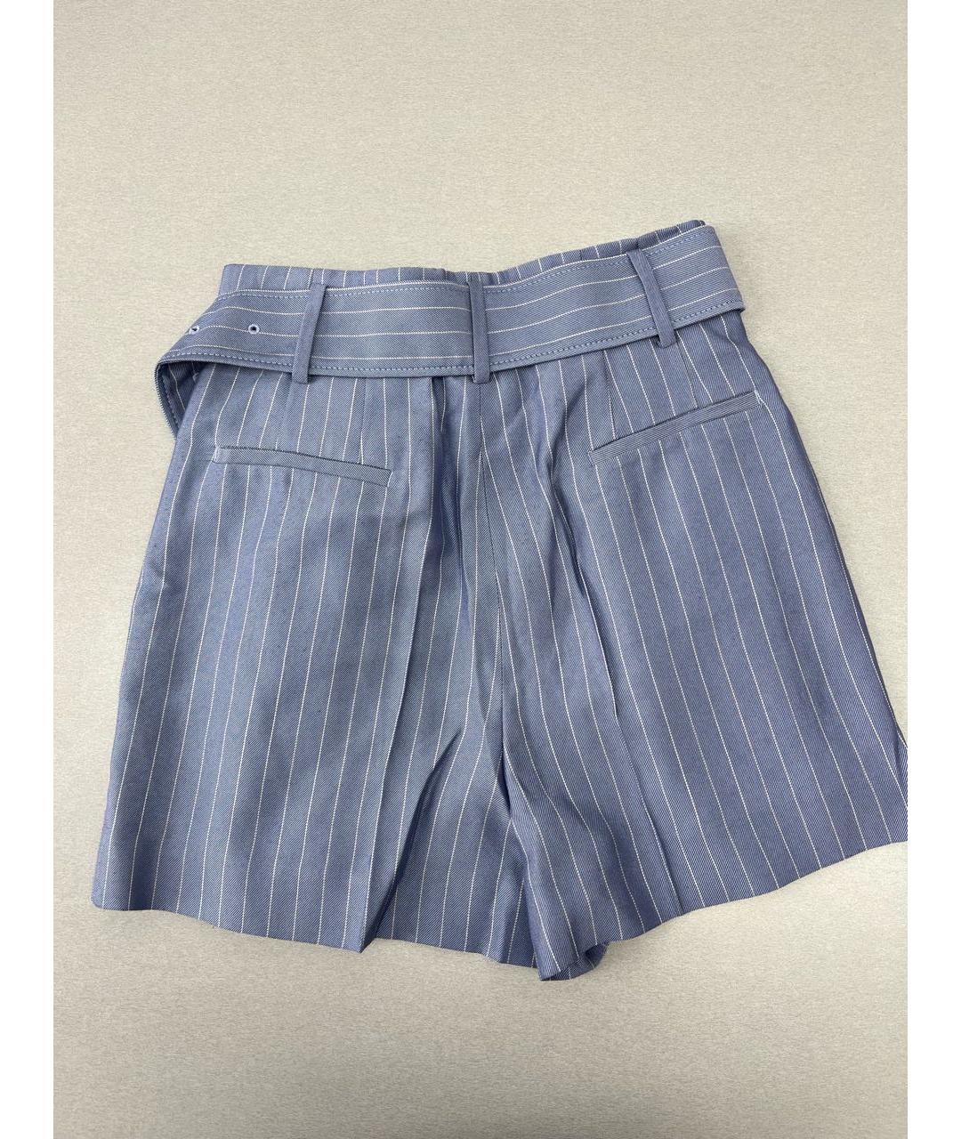 SANDRO Синие вискозные шорты, фото 3
