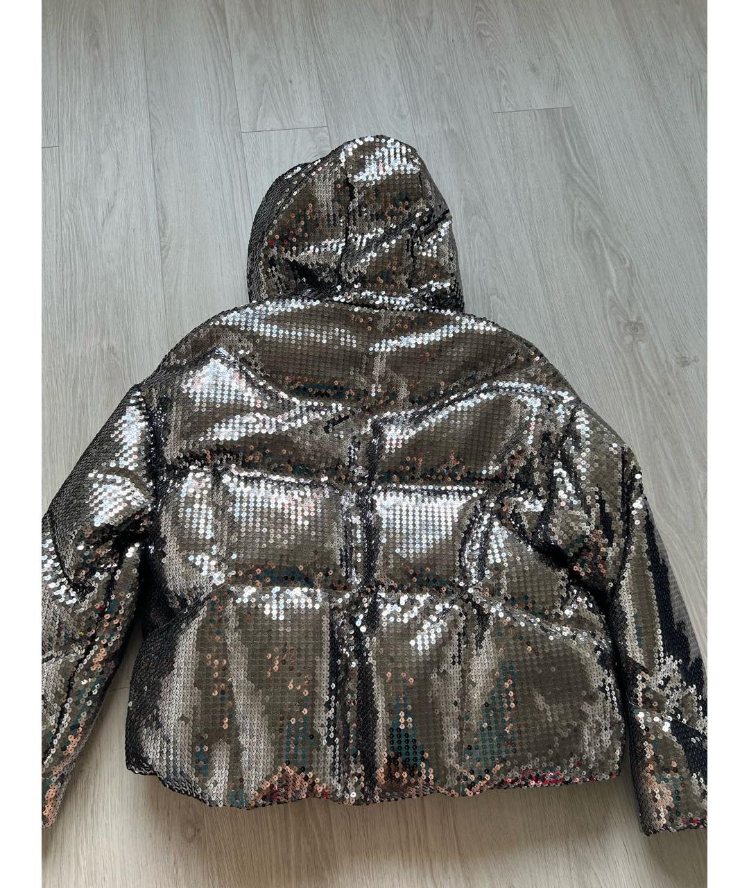 KHRISJOY Серебряная полиэстеровая куртка, фото 2