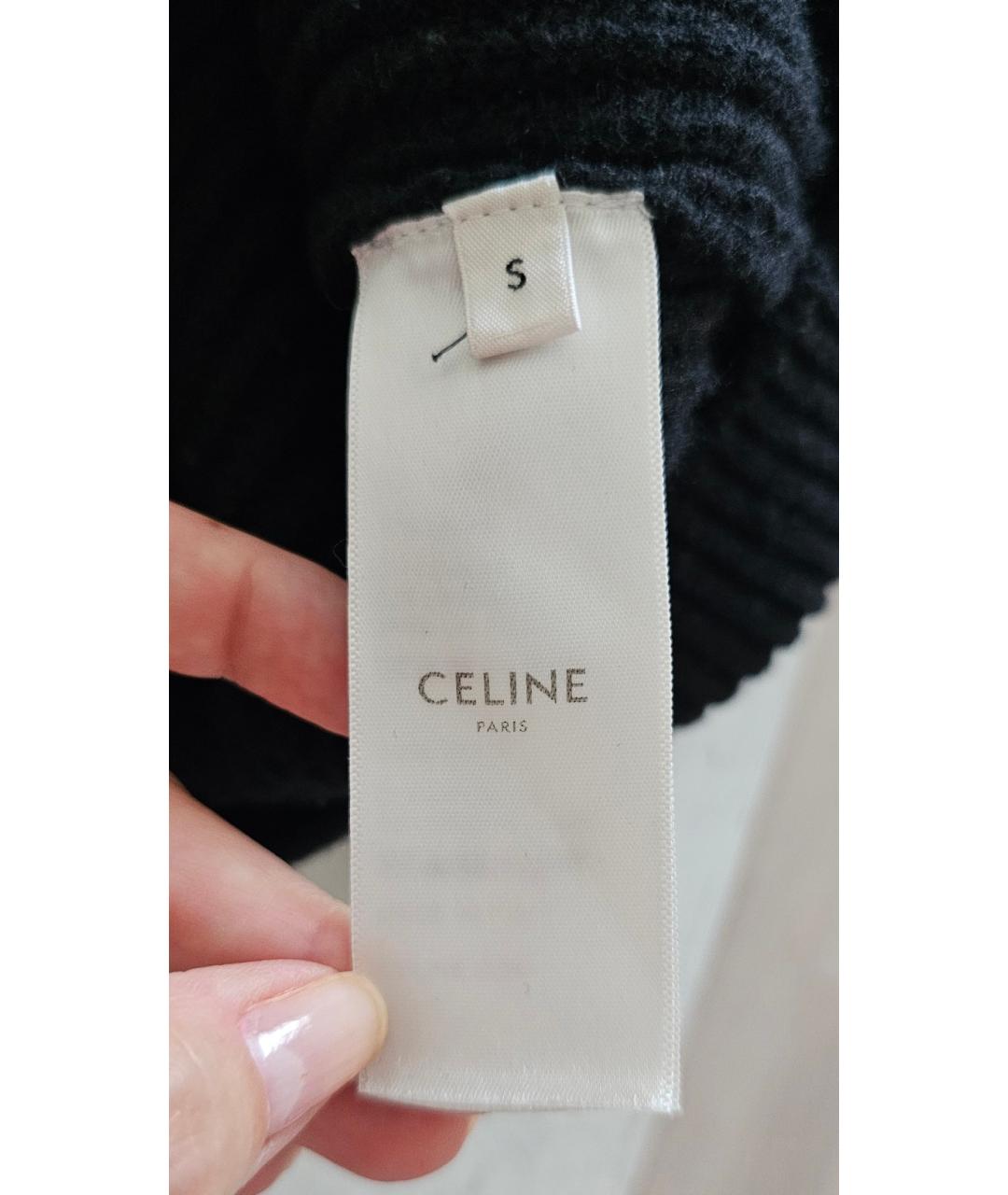 CELINE PRE-OWNED Черный шерстяной джемпер / свитер, фото 5