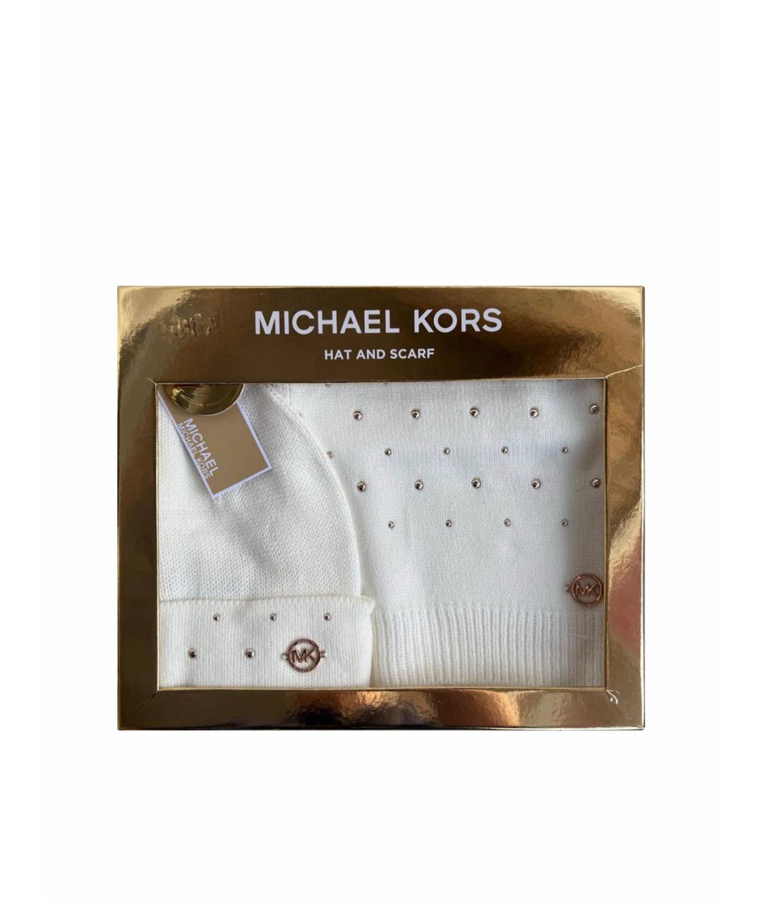 MICHAEL MICHAEL KORS Белая шапка, фото 1