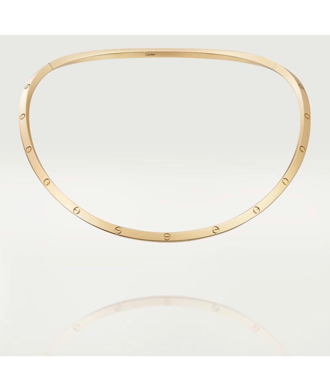 CARTIER Колье из желтого золота, фото 3