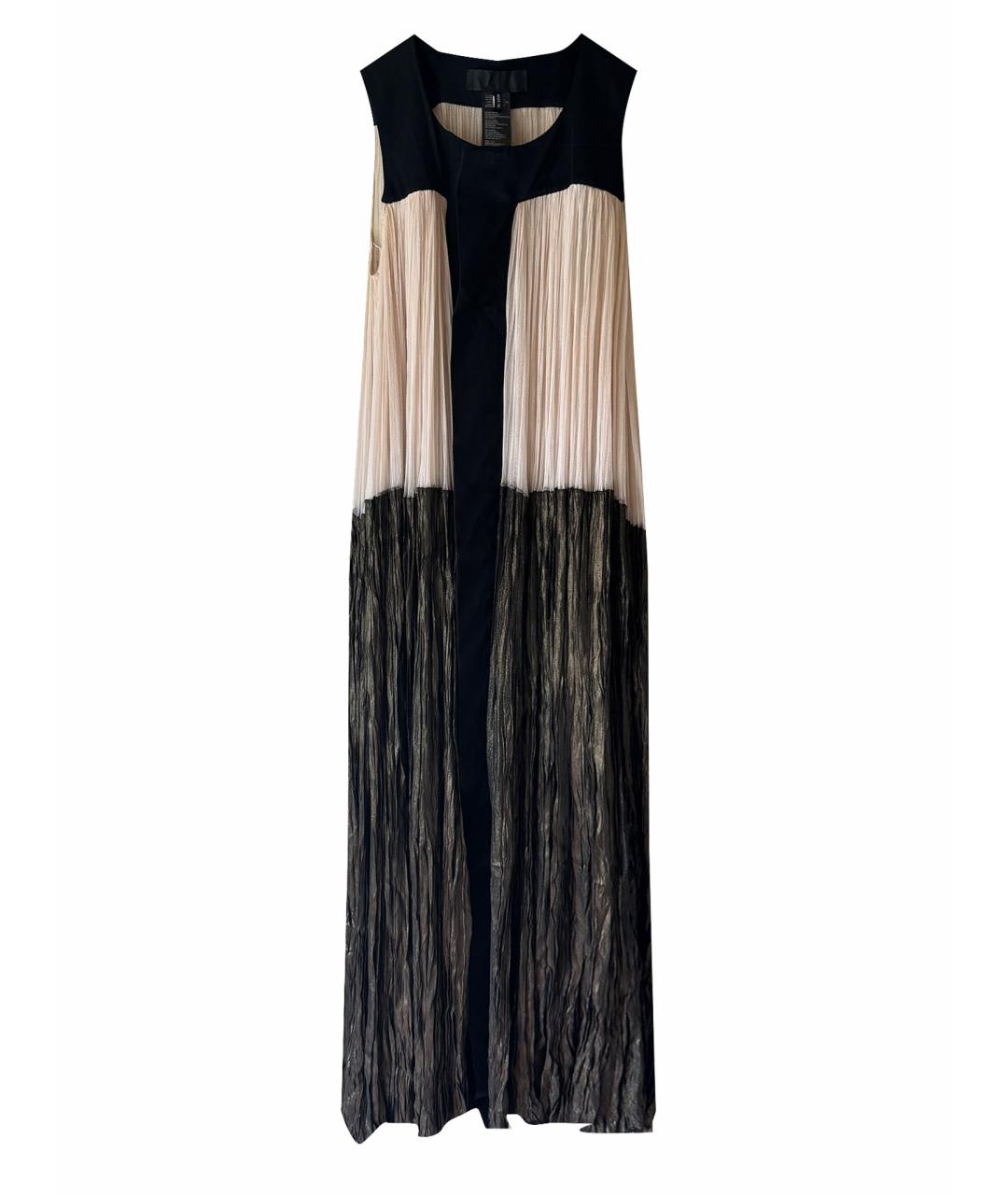 HAIDER ACKERMANN Бежевое шелковое вечернее платье, фото 1