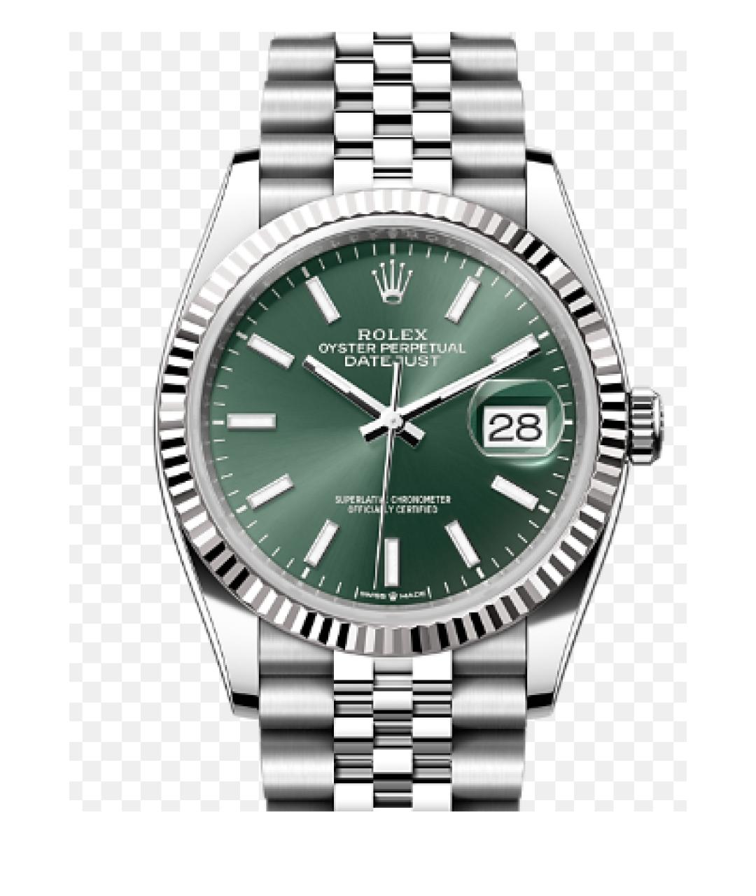 ROLEX Зеленые часы, фото 1