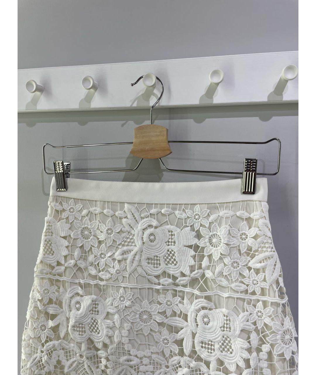 SELF-PORTRAIT Белая юбка мини, фото 2