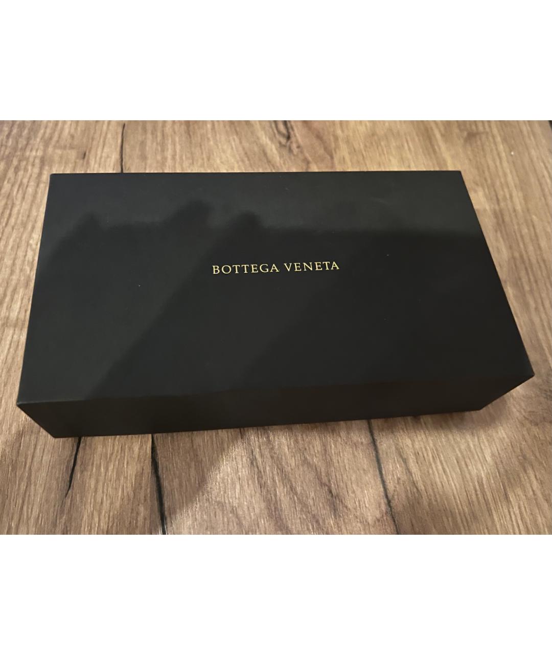 BOTTEGA VENETA Черные пластиковые солнцезащитные очки, фото 4