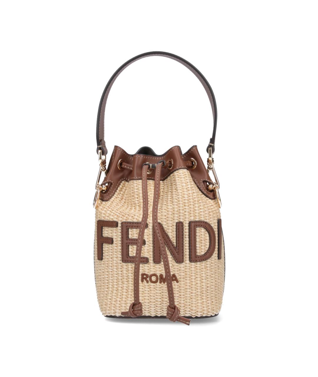 FENDI Бежевая сумка тоут, фото 1