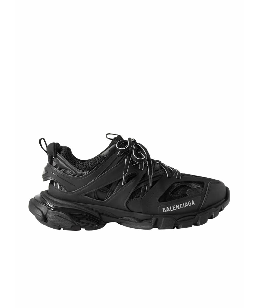 BALENCIAGA Черные замшевые высокие кроссовки / кеды, фото 1