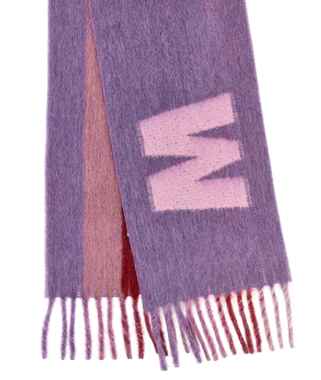 MARNI Фиолетовый шарф, фото 3