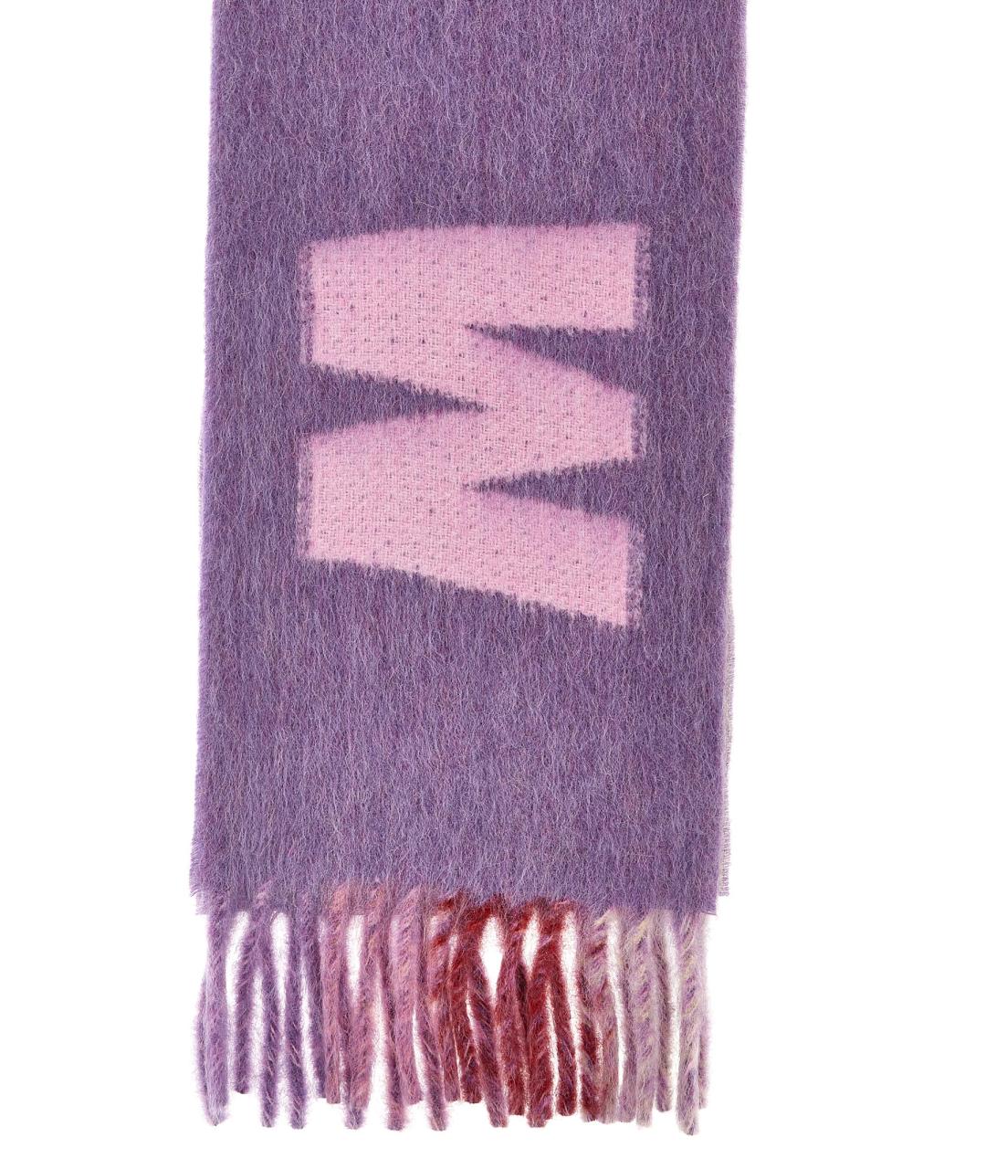 MARNI Фиолетовый шарф, фото 2