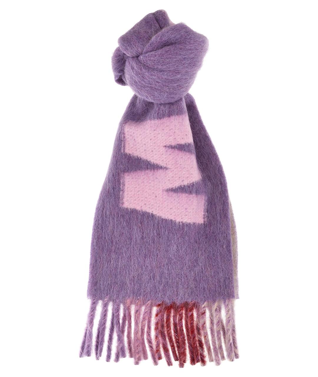 MARNI Фиолетовый шарф, фото 1