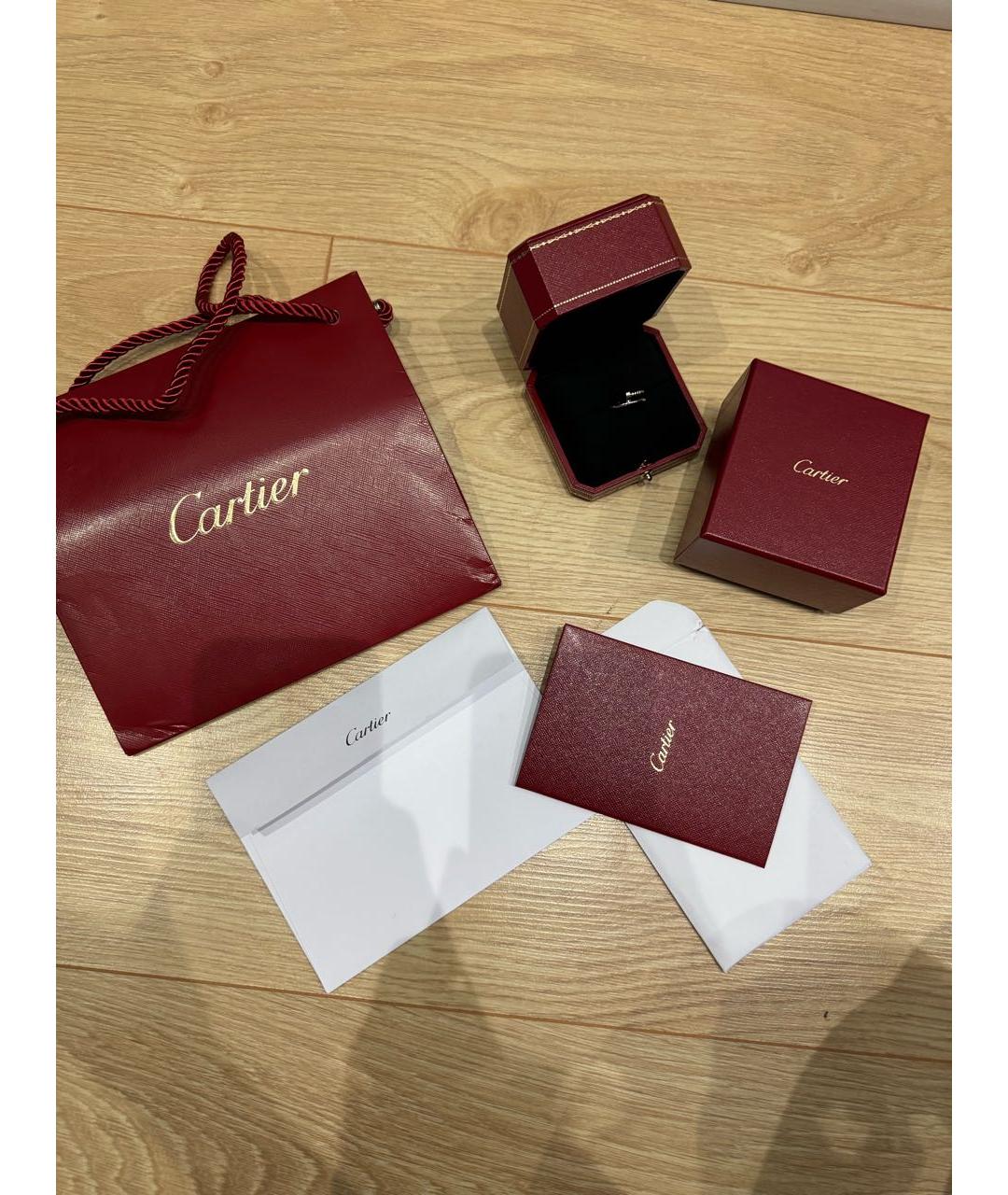 CARTIER Белое кольцо из белого золота, фото 4