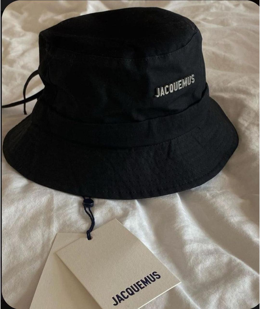 JACQUEMUS Черная шляпа, фото 5