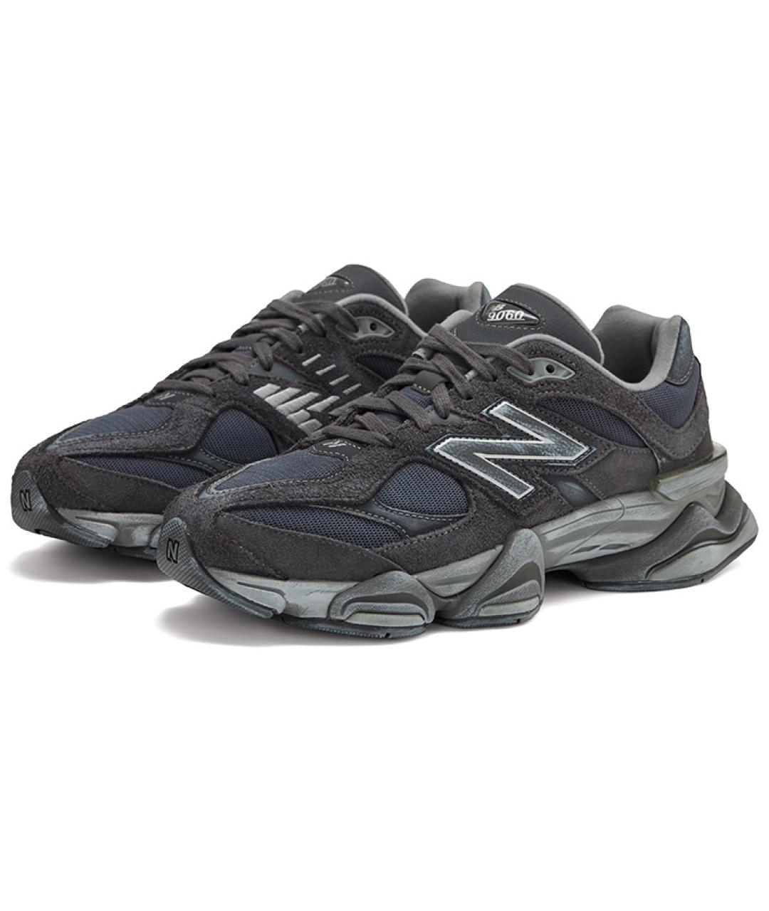 NEW BALANCE Черные замшевые кроссовки, фото 3