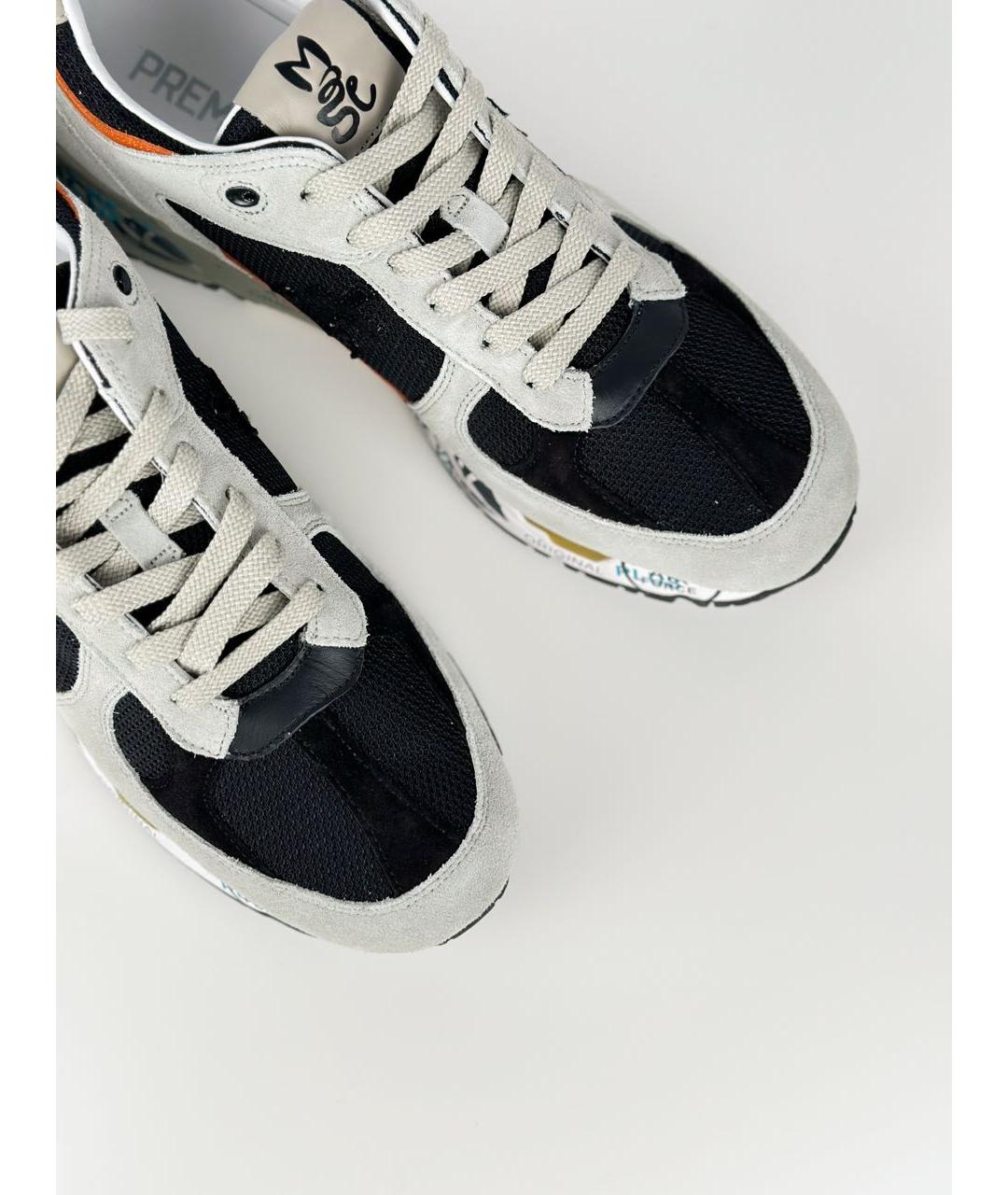 PREMIATA Серые замшевые слипоны, фото 4