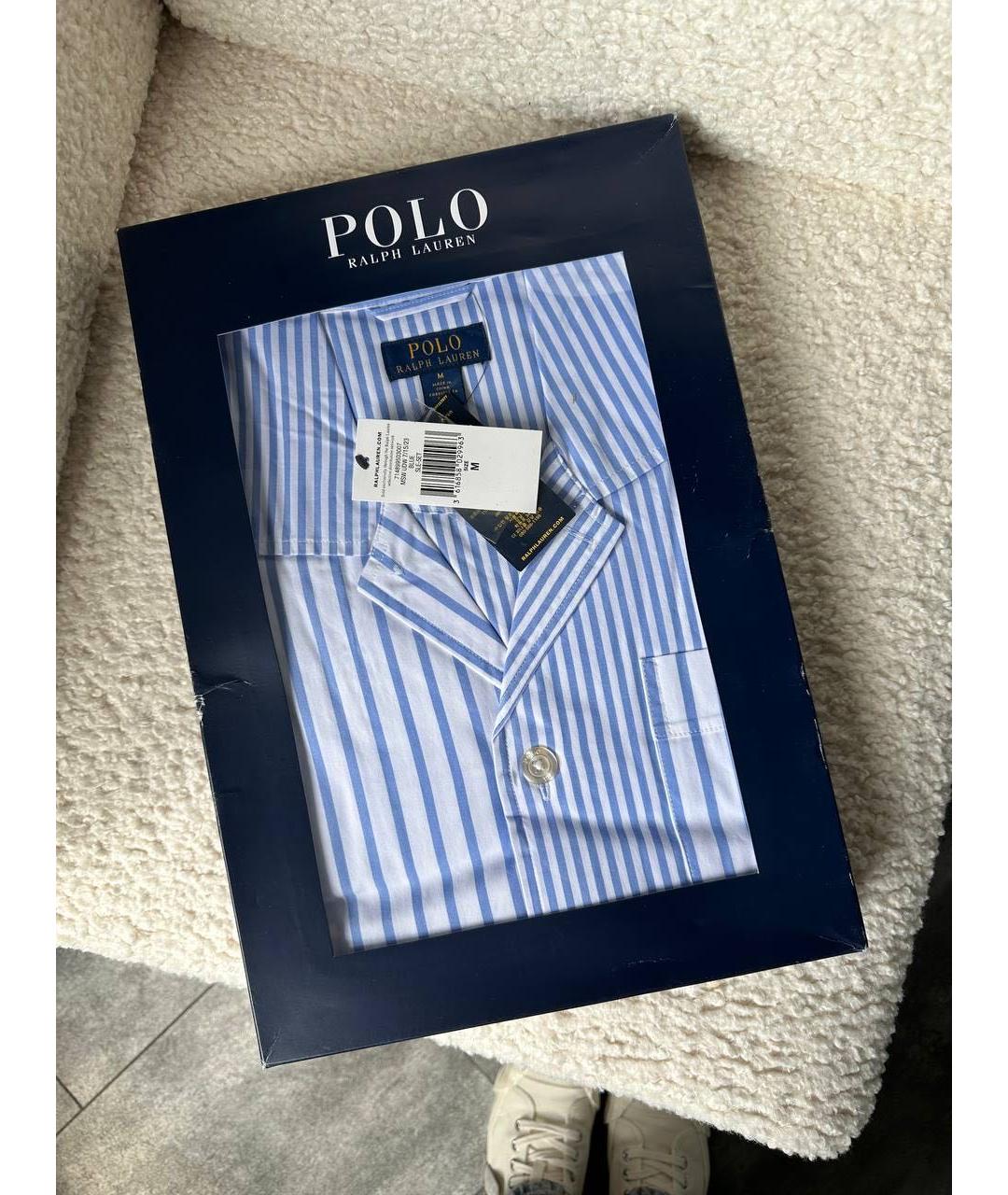 POLO RALPH LAUREN Голубая пижама, фото 4