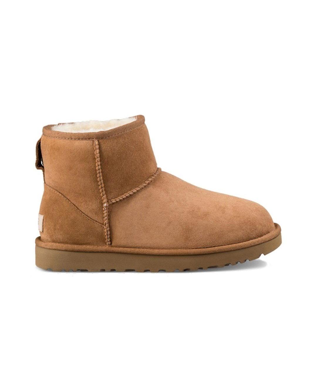 UGG AUSTRALIA Коричневые ботильоны, фото 1