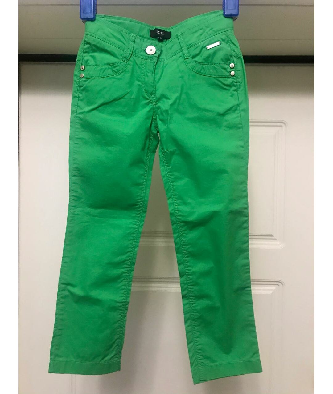 HUGO BOSS Зеленые брюки и шорты, фото 7