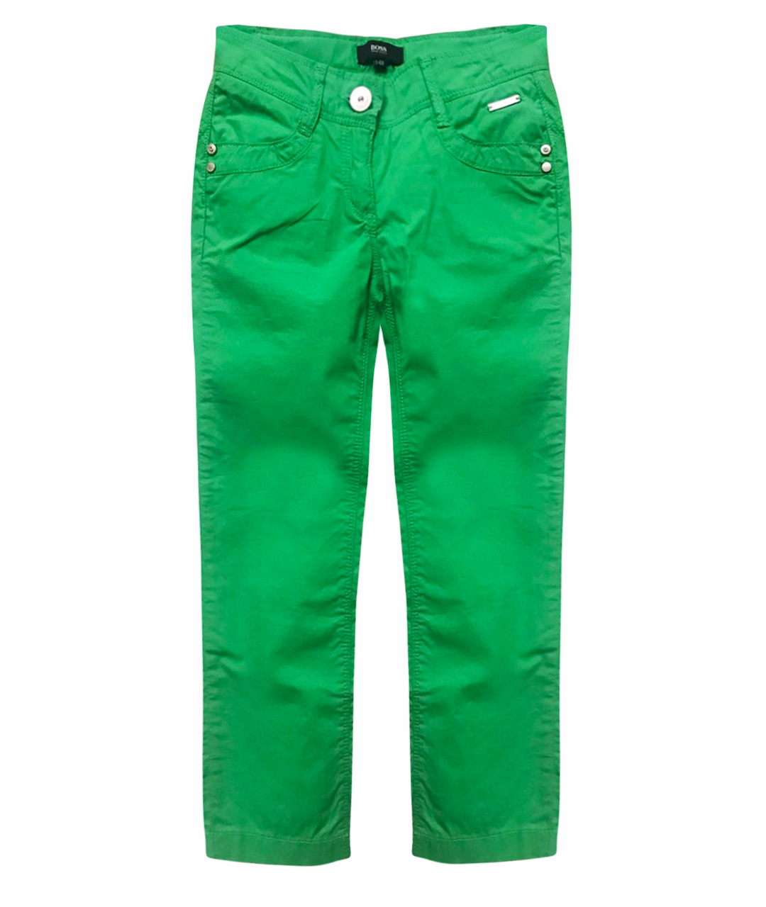 HUGO BOSS Зеленые брюки и шорты, фото 1
