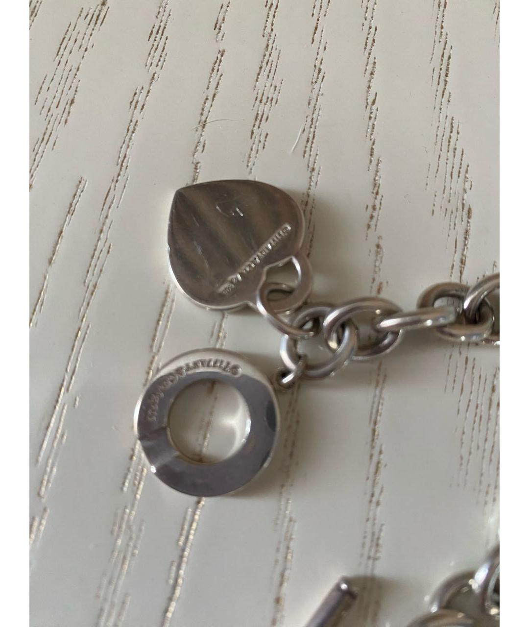TIFFANY&CO Серебрянный серебряный браслет, фото 9