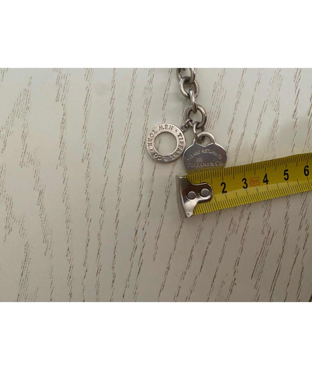 TIFFANY&CO Серебрянный серебряный браслет, фото 6