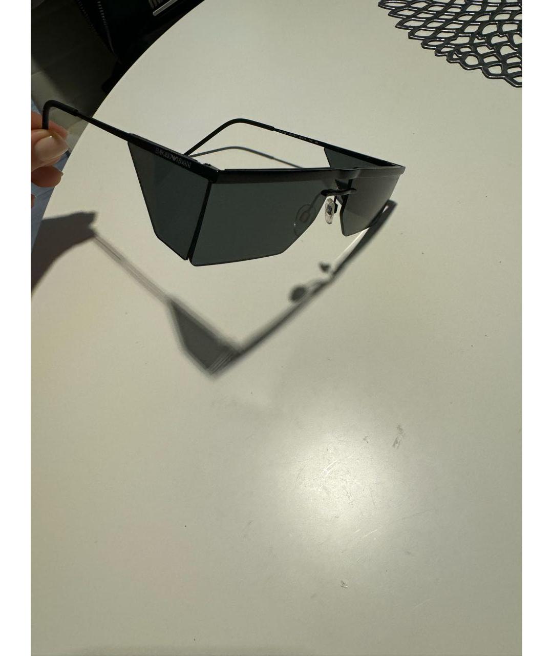 EMPORIO ARMANI Черные солнцезащитные очки, фото 2