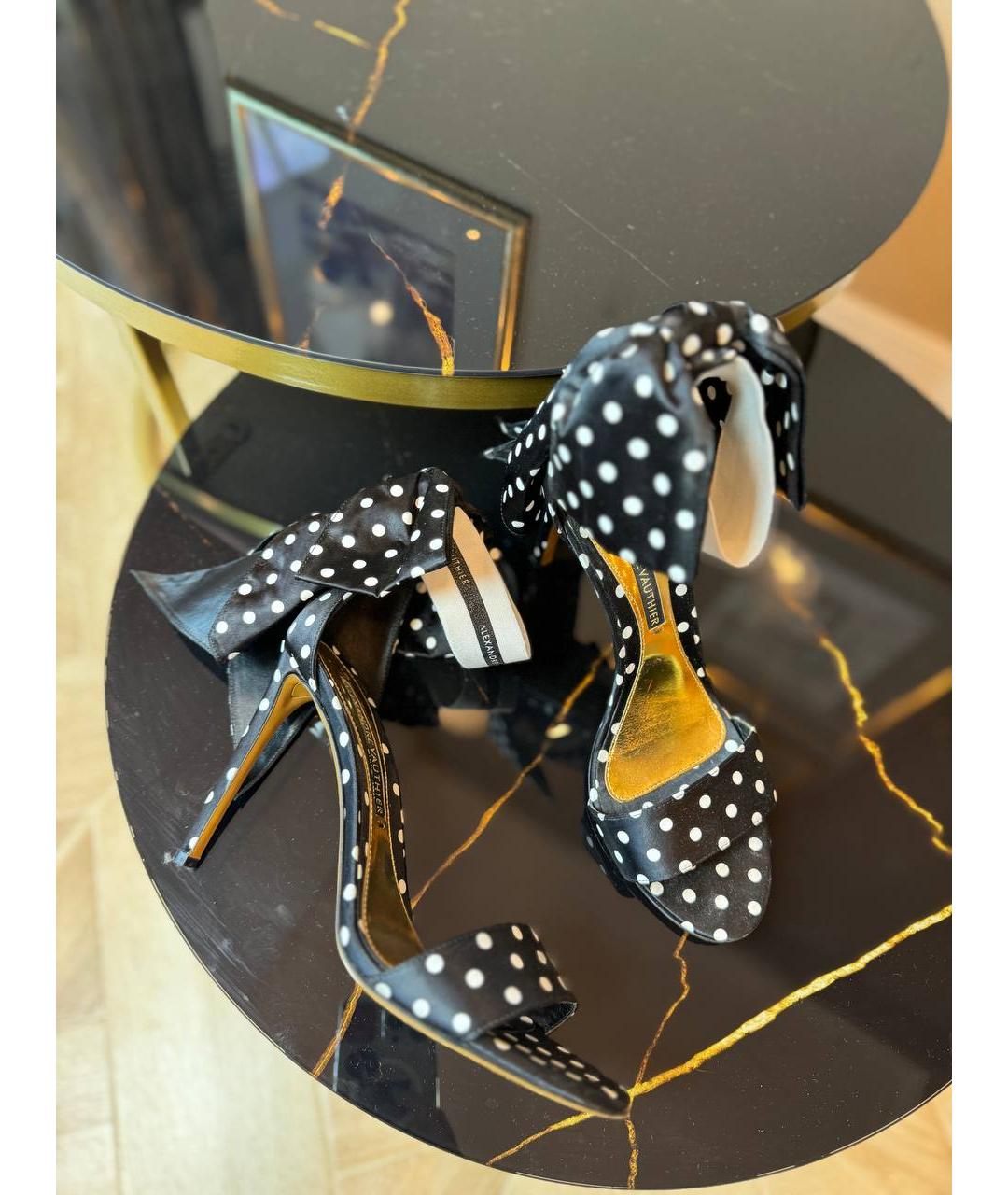 ALEXANDRE VAUTHIER Черные босоножки, фото 2