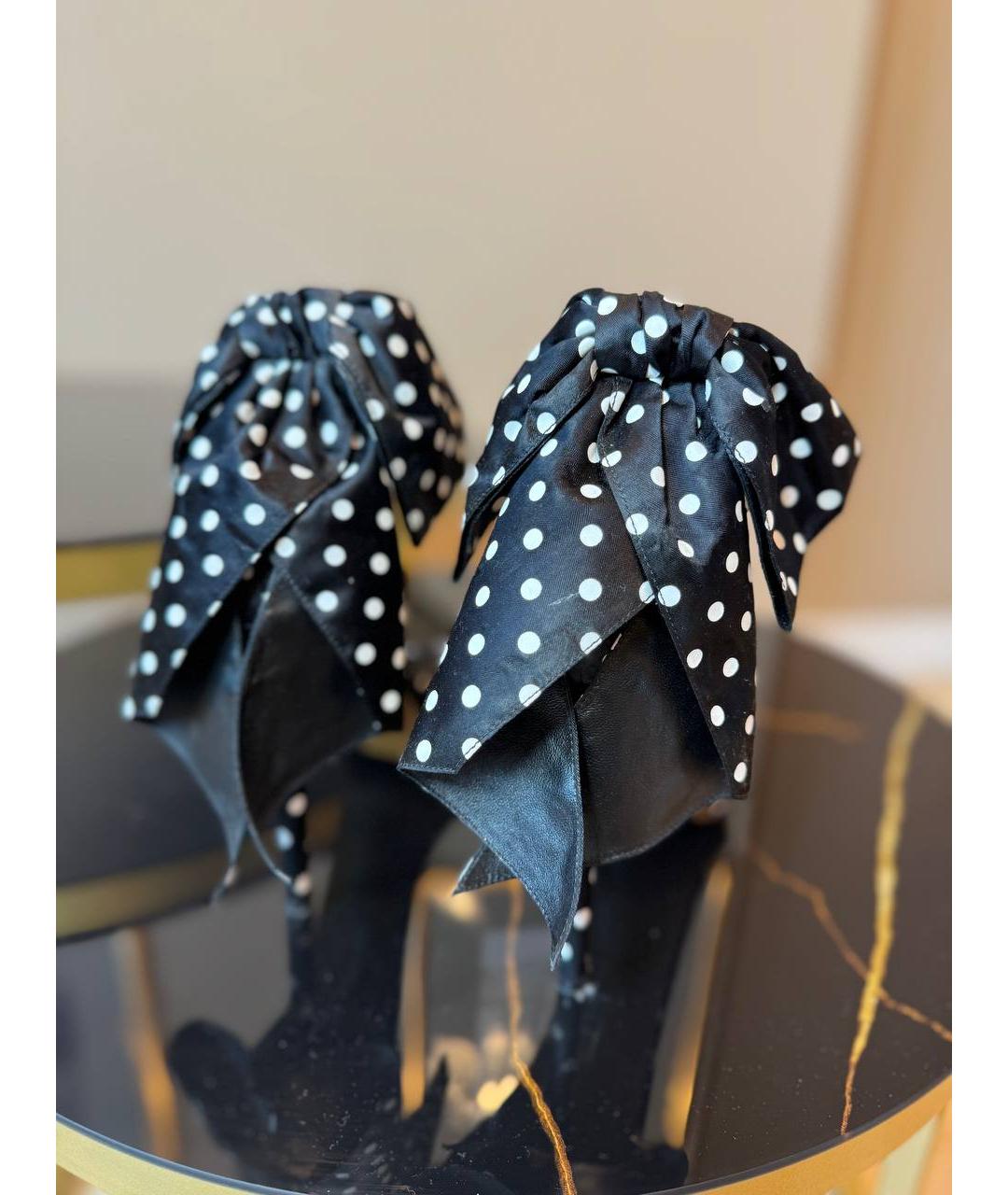 ALEXANDRE VAUTHIER Черные босоножки, фото 6