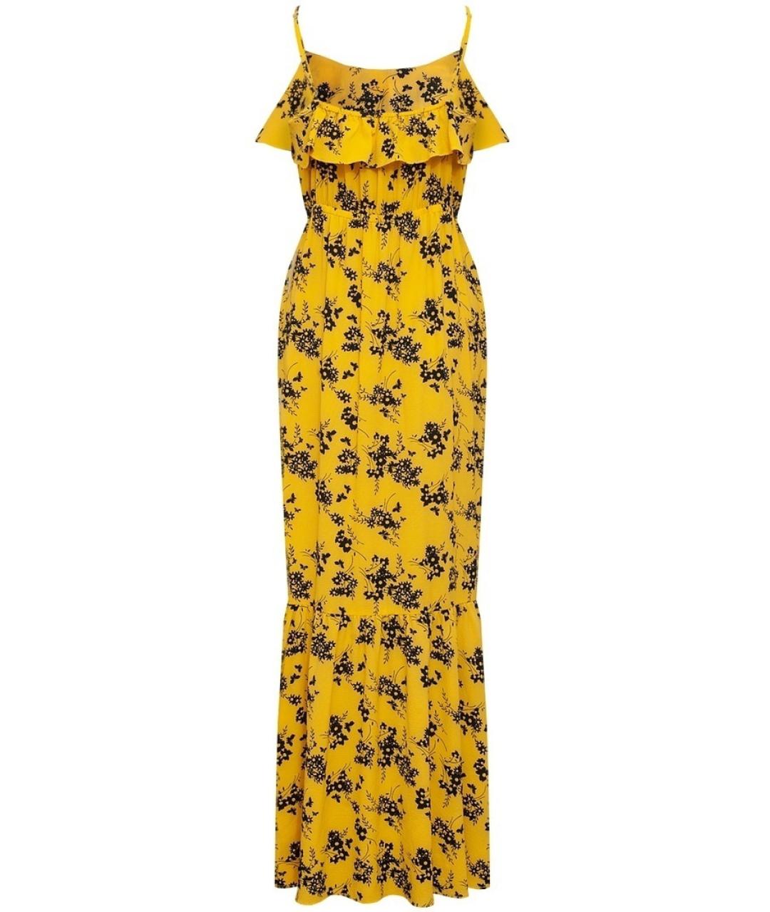MICHAEL KORS Желтое повседневное платье, фото 2