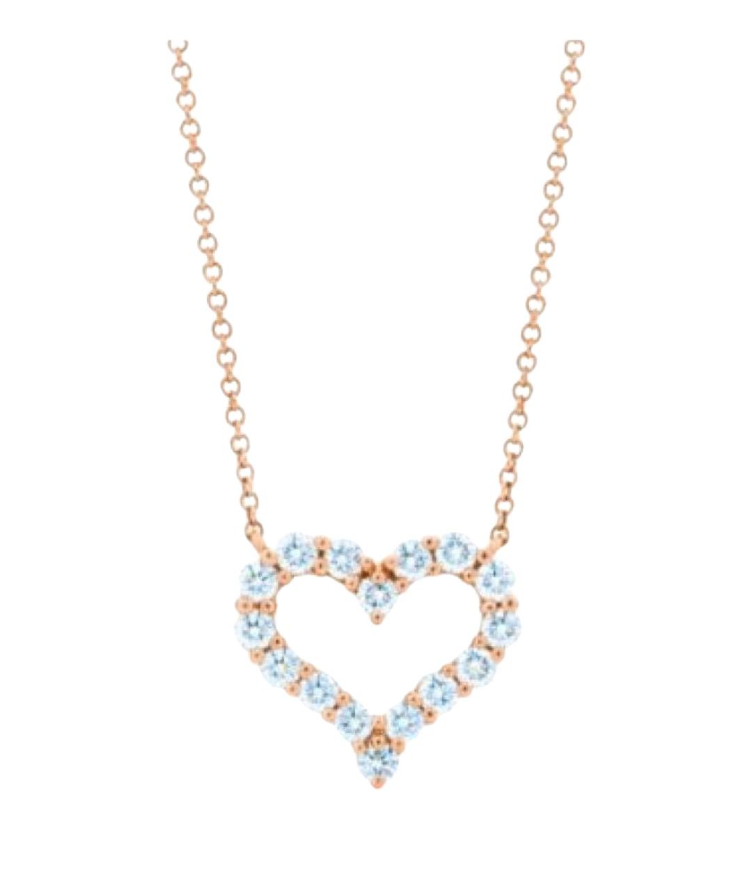 TIFFANY&CO Золотая подвеска из розового золота, фото 1